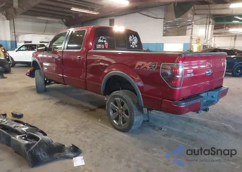 2014 Ford F-150 Fx4 из США, поврежденный, VIN 1FTFW1ETXEKF67698